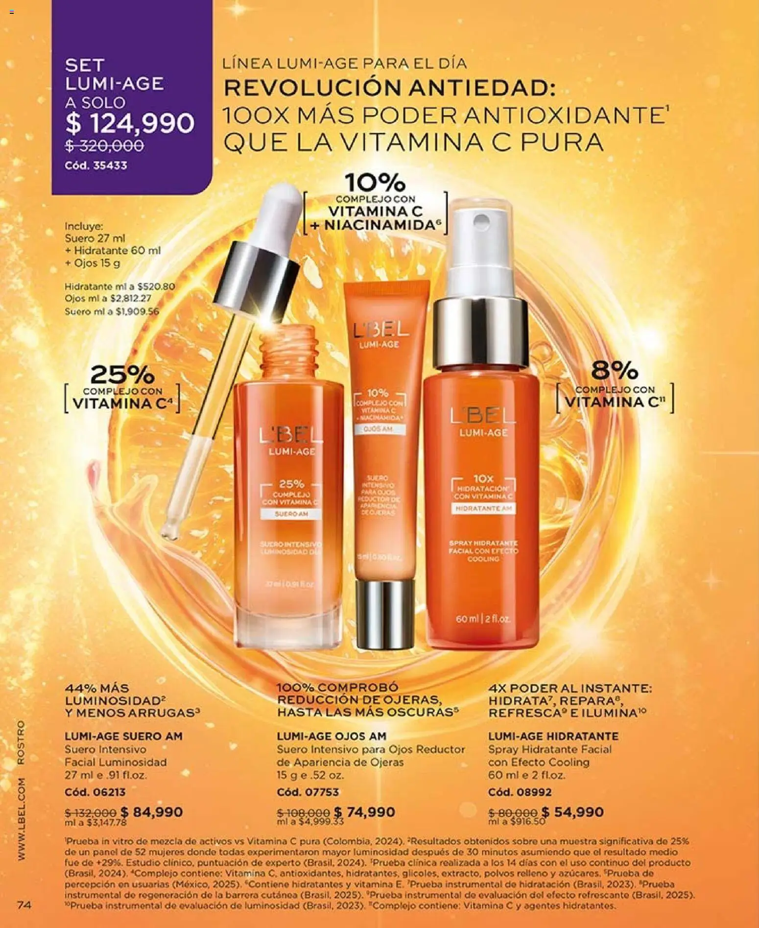 L'Bel revista - valida desde el 17/08/2026 | Página: 74 | Productos: Sobre