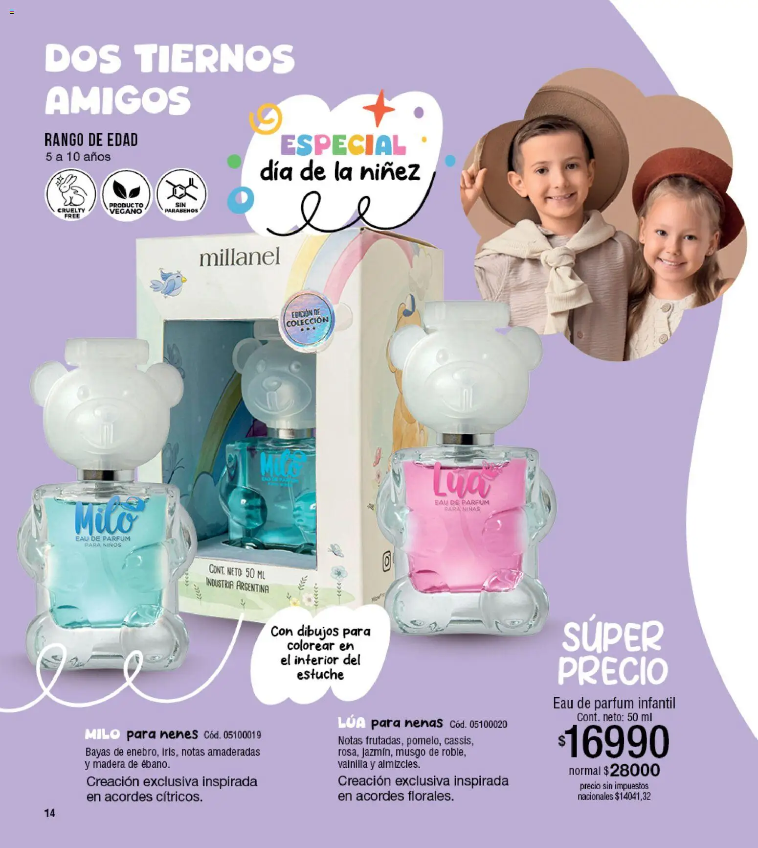 Millanel - Catálogo │ válido desde el 20/07/2026 | Página: 14 | Productos: Vainilla, Estuche