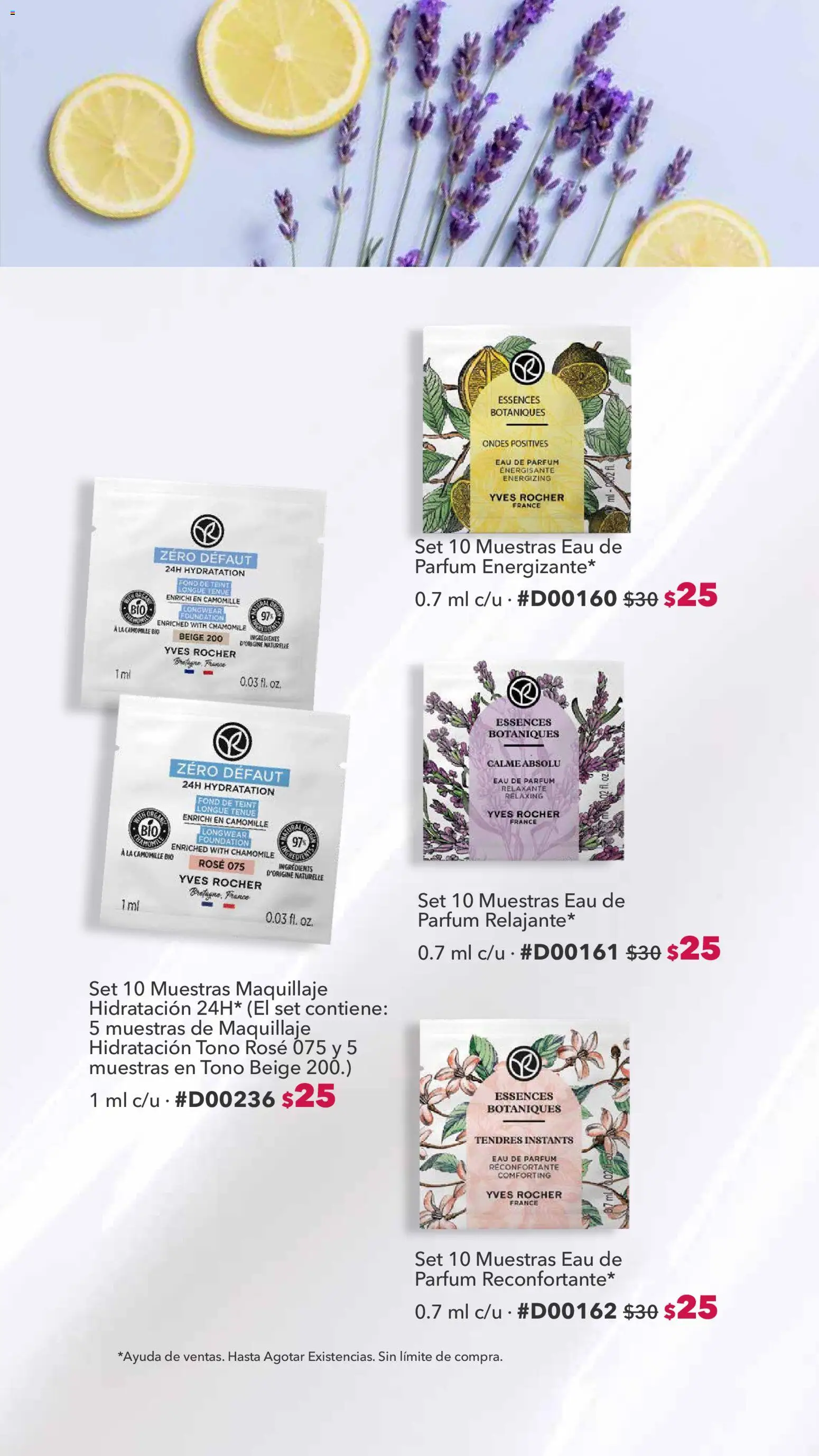 Nuevas ofertas de Yves Rocher válidas en toda la República Mexicana desde el 27/10/2026. ¡Encuentra las mejores ofertas en Yves Rocher catálogo Muestra y gana! | Página: 2