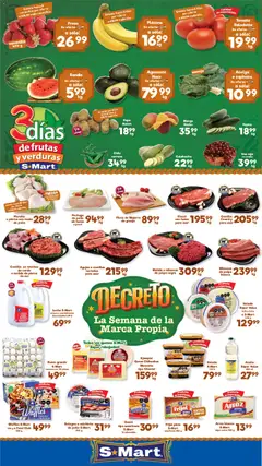 Vista previa de S-Mart folleto Monterrey, nuevo folleto de la tienda, válido en México a partir del 23/06/2026