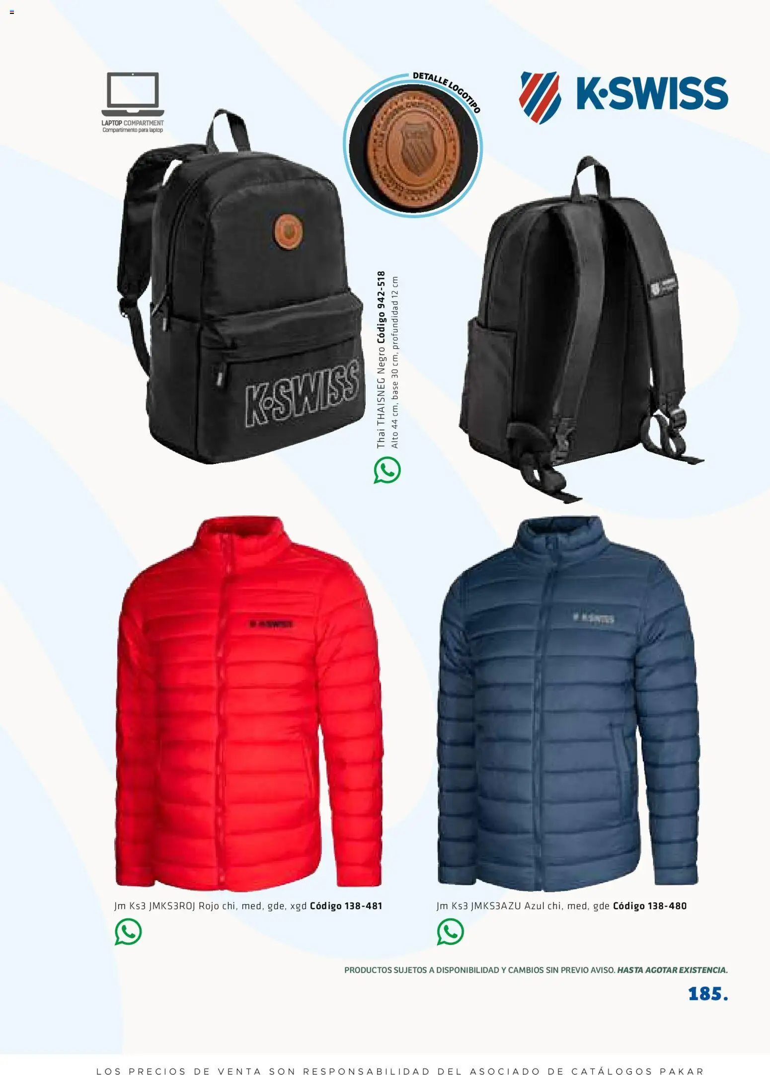Nuevas ofertas de SC Pakar válidas en toda la República Mexicana desde el 27/02/2026. ¡Encuentra las mejores ofertas en SC Pakar catálogo Premium Men Tomo 2! | Página: 185
