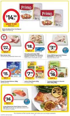Preview of Coles - Coles Catalogue - 16th September - valid from 16/09/2026 | Page: 21 | Products: Chicken, Beef, Prawns, Ricotta