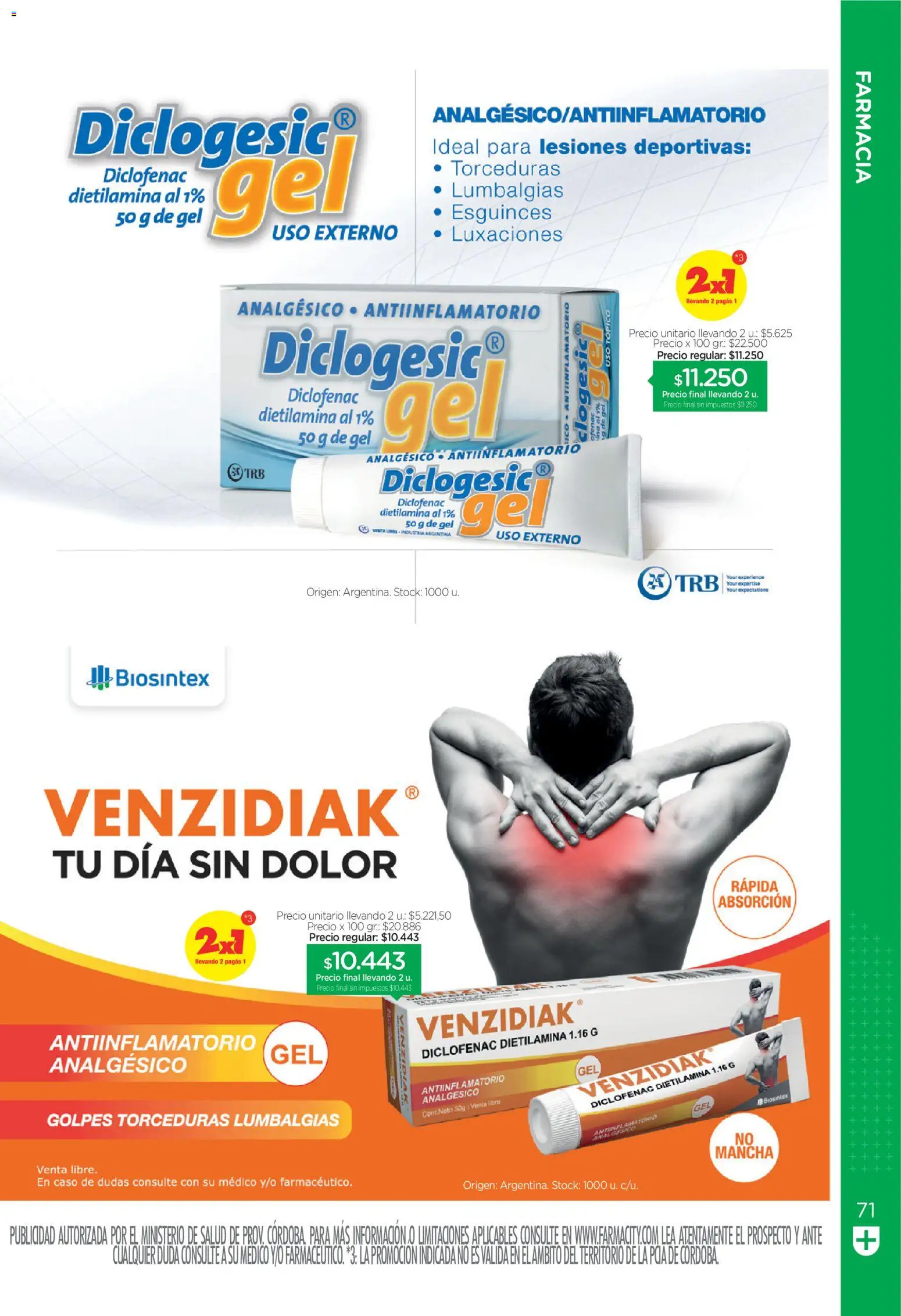 Farmacity catálogo │ válido desde el 01/10/2026 | Página: 71