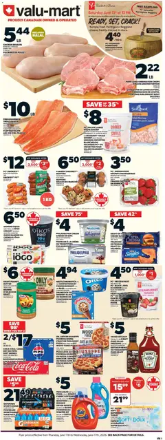 Preview of Valu Mart weekly flyer from shop Valu Mart valid from 11.06.2026 | Page: 2 | Products: Ketchup, Ice cream, PC, Pork
