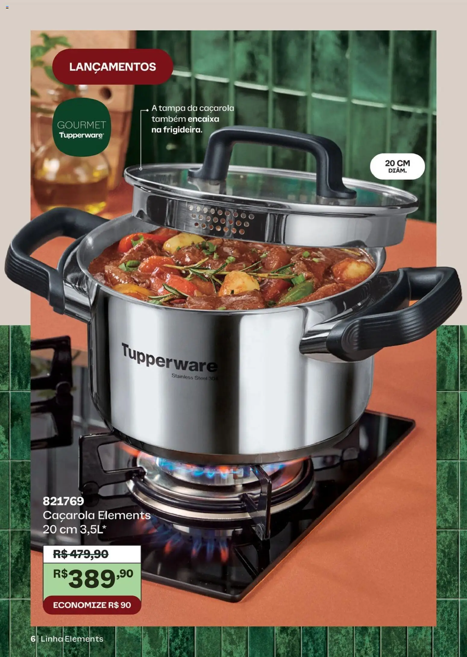 Tupperware Folheto - válido de 01/10/2026 | Página: 6 | Produtos: Caçarola