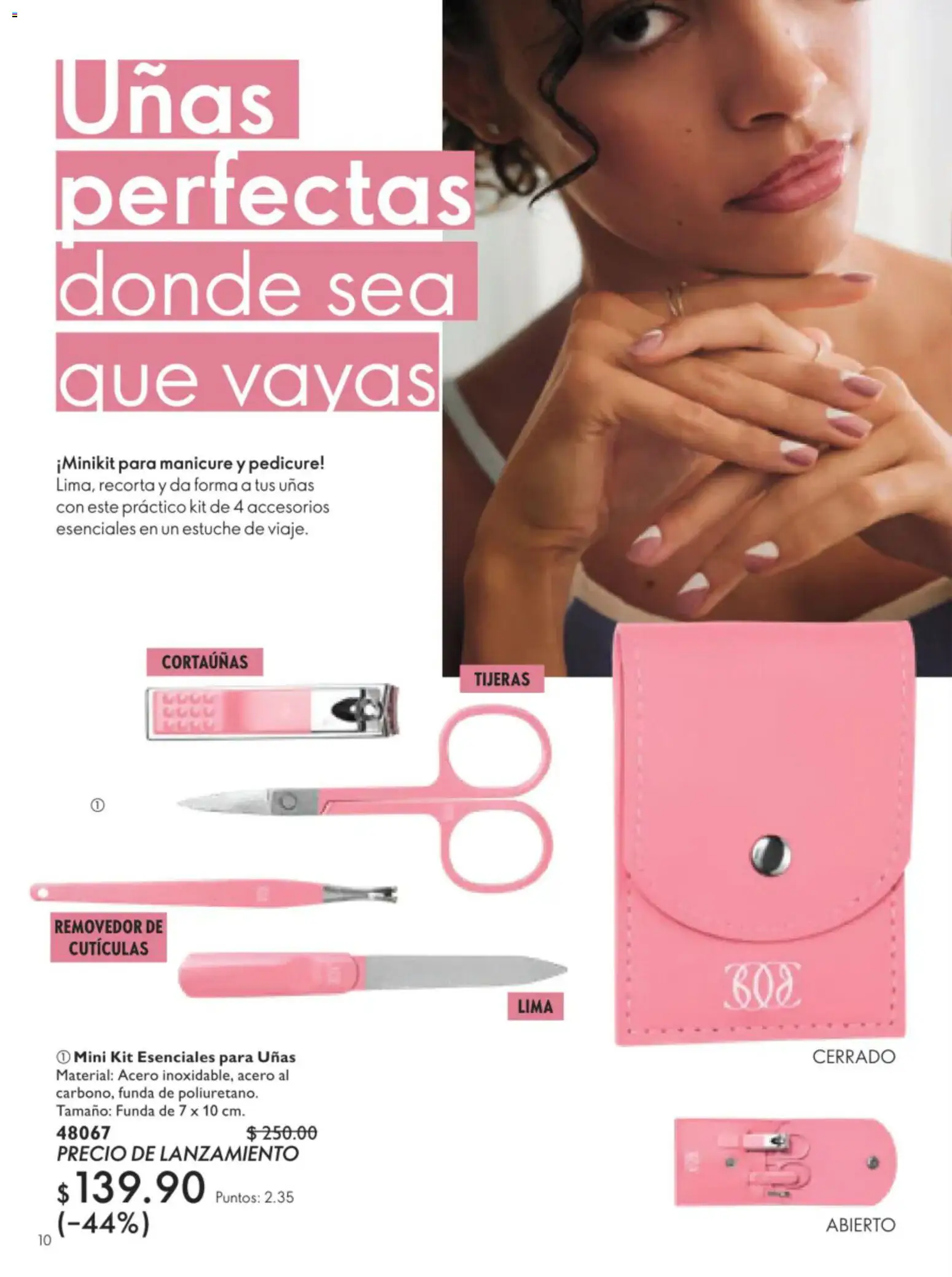 Nuevas ofertas de Oriflame válidas en toda la República Mexicana desde el 11/07/2026. ¡Encuentra las mejores ofertas en Oriflame campaña 10 2026! | Página: 10 | Productos: Lima, Estuche, Funda