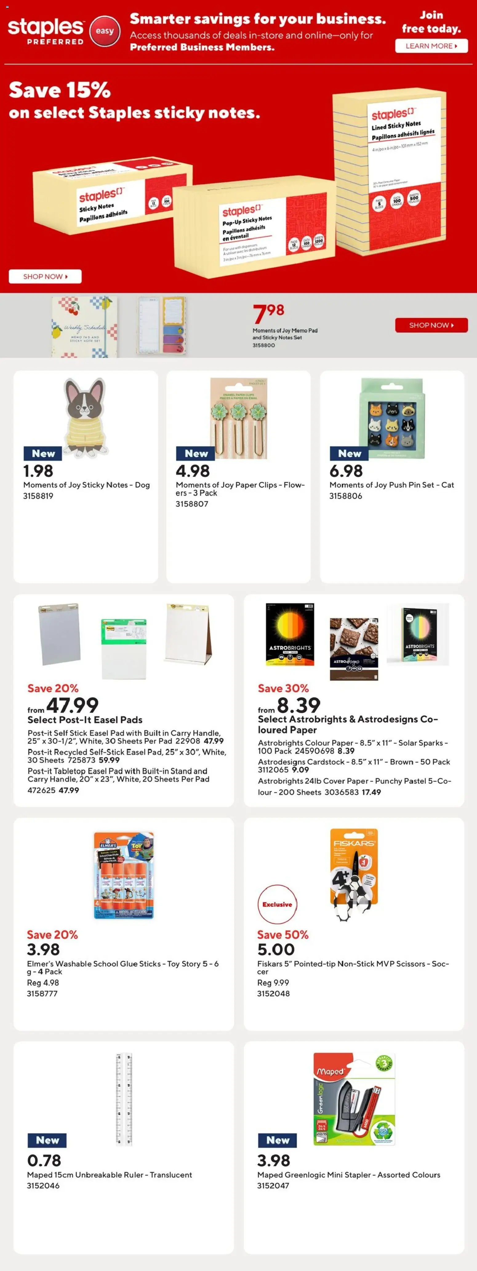 Staples flyer valid from Jul 10, 2026 | Page: 12