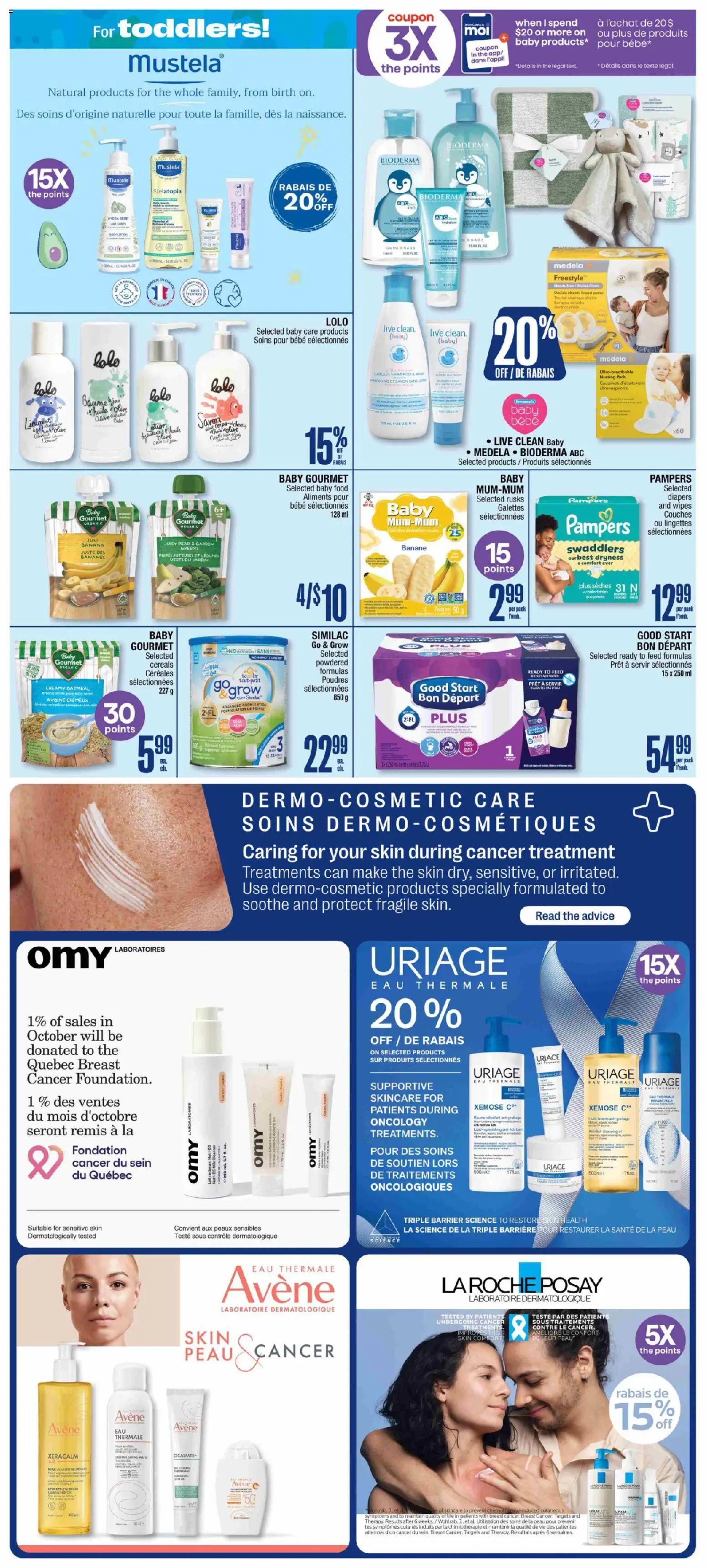 Jean Coutu flyer valid from Oct 1, 2026 | Page: 6 | Products: Cereals, Oatmeal, Legumes, Food
