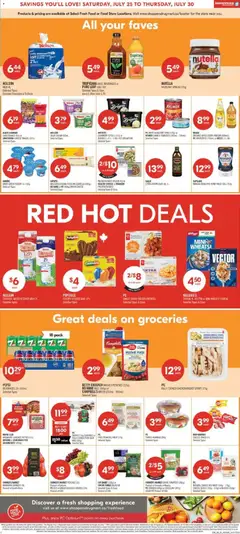 Preview of Shoppers weekly flyer / circulaire from shop Shoppers valid from Jul 24, 2026 | Page: 4