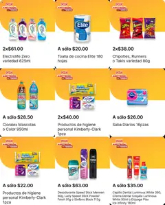 Vista previa de OXXO folleto, nuevo folleto de la tienda, válido en México a partir del 25/06/2026 | Página: 18 | Productos: Desodorante, Protectores diarios, Toalla, Cloro