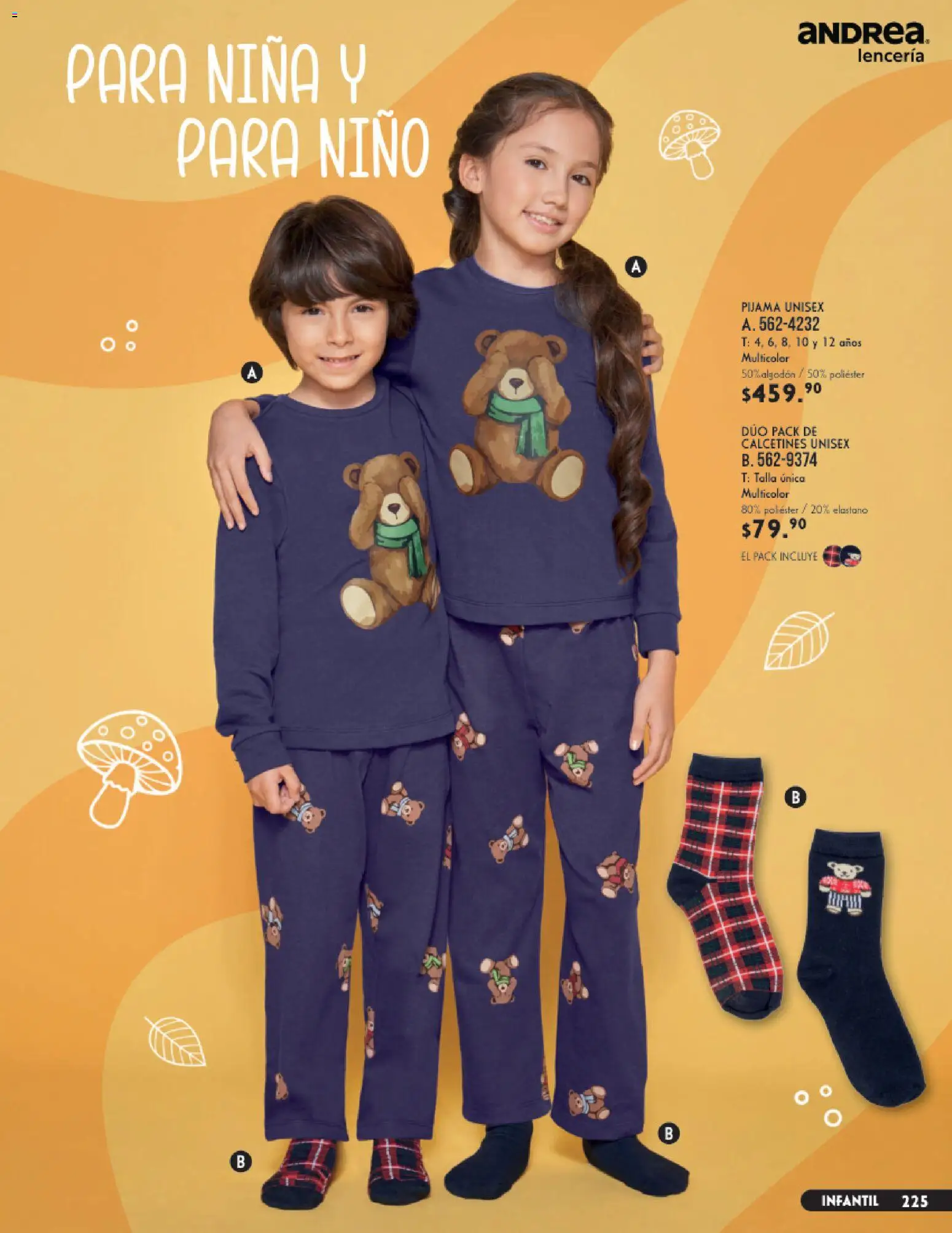 Nuevas ofertas de Andrea válidas en toda la República Mexicana desde el 23/08/2026. ¡Encuentra las mejores ofertas en Andrea catálogo Lencería & vestir interior! | Página: 85 | Productos: Pijama, Calcetines, Lenceria