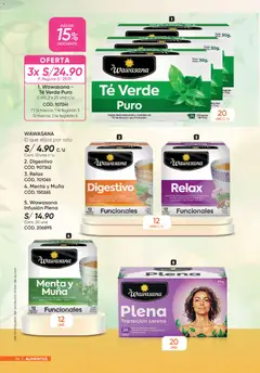 Vista previa de folleto Azzorti plus catálogo  - Campaña 13 de la Azzorti válido desde 14/08/2026 | Página: 76 | Productos: Té, Peso