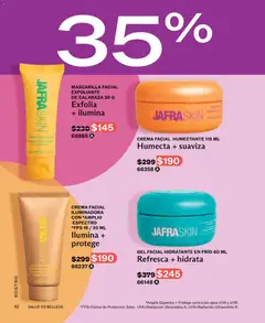 Vista previa de MASCARILLA FACIAL EXFOLIANTE DE CALABAZA 30 G, Exfolia + ilumina, nuevo folleto de la tienda, válido en México a partir del 01/07/2026 | Página: 62 | Productos: Crema, Uva, Mascarilla