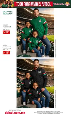 Vista previa de Del Sol y Woolworth catálogo Todo para vivir el fútbol , nuevo folleto de la tienda, válido en México a partir del 14.05.2026 | Página: 29