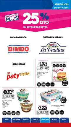 Vista previa La Anonima catálogo válido desde el 18/06/2026 | Página: 24 | Productos: Chocolate, Margarina, Crema