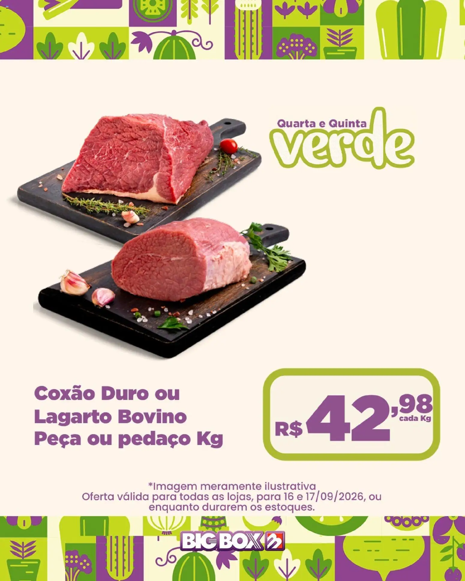 Big Box Folheto - válido de 16/09/2026 | Página: 17 | Produtos: Coxão duro