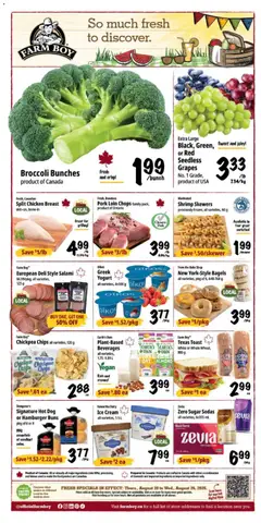 Preview of Farm Boy weekly flyer / circulaire from shop Farm Boy valid from Aug 20, 2026
