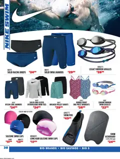 Preview of Big 5 Sporting Goods weekly ads valid from 26.05.2026 | Page: 38 | Products: Mirror, Shorts, Briefs