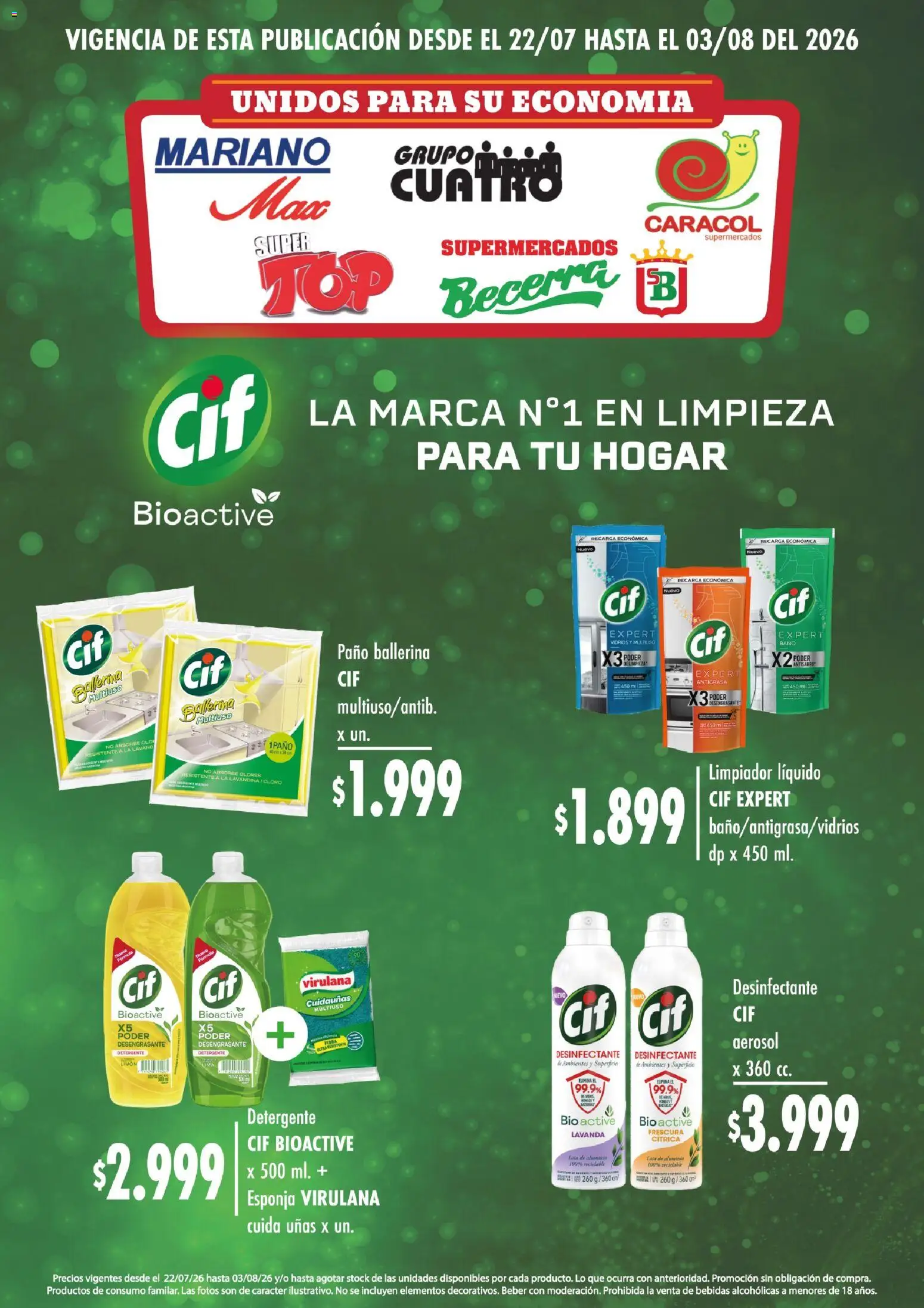 Mariano Max - Catálogo │ válido desde el 22/07/2026 | Página: 10 | Productos: Baño, Lima, Detergente, Limpiador