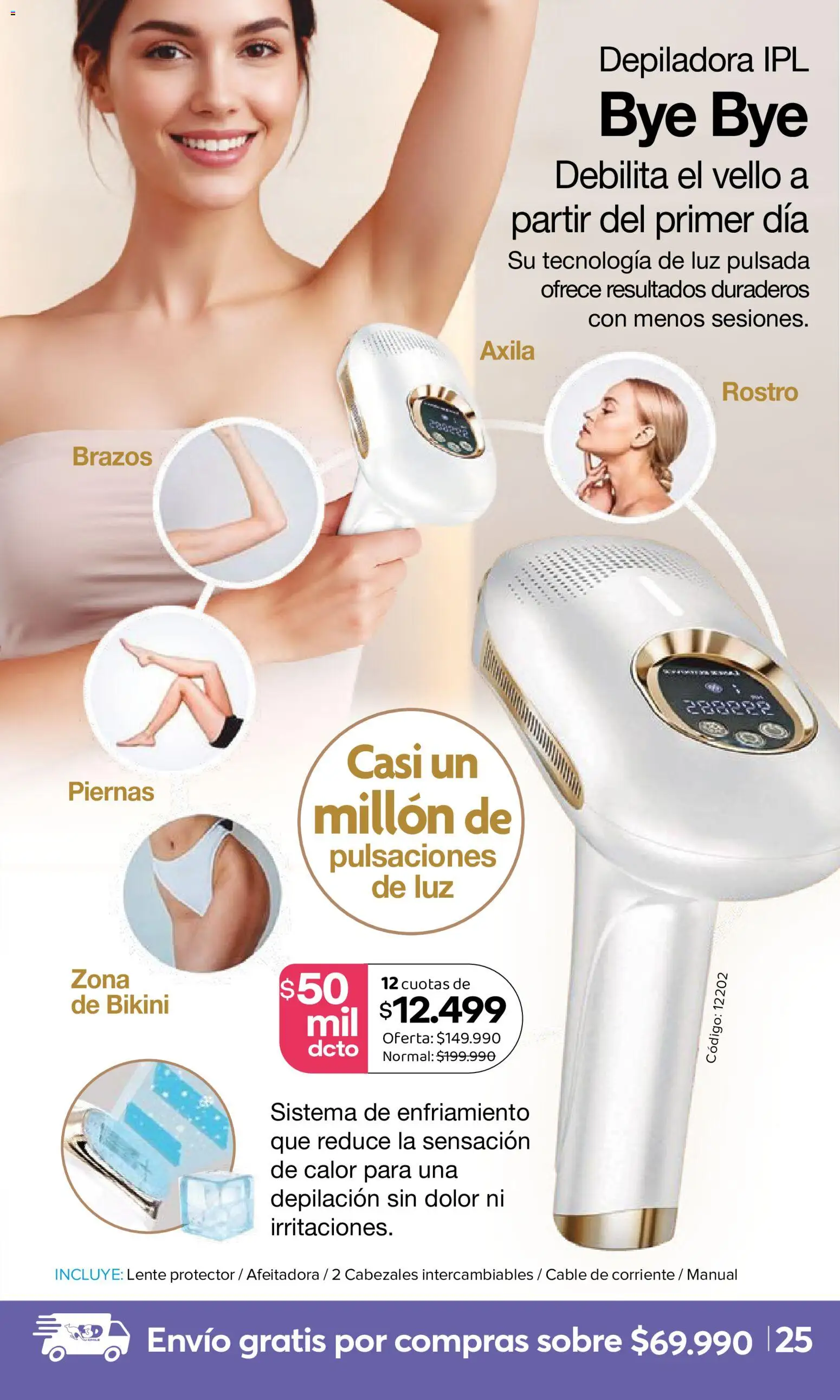 A3D Ofertas │ válido desde el 07.07.2026 | Página: 25 | Productos: Afeitadora, Depiladora, Bikini, Sobre