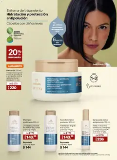 Vista previa de Natura campaña 12 2026, nuevo folleto de la tienda, válido en México a partir del 31/07/2026 | Página: 123 | Productos: Máscara, Brillo, Mascarilla, Acondicionador