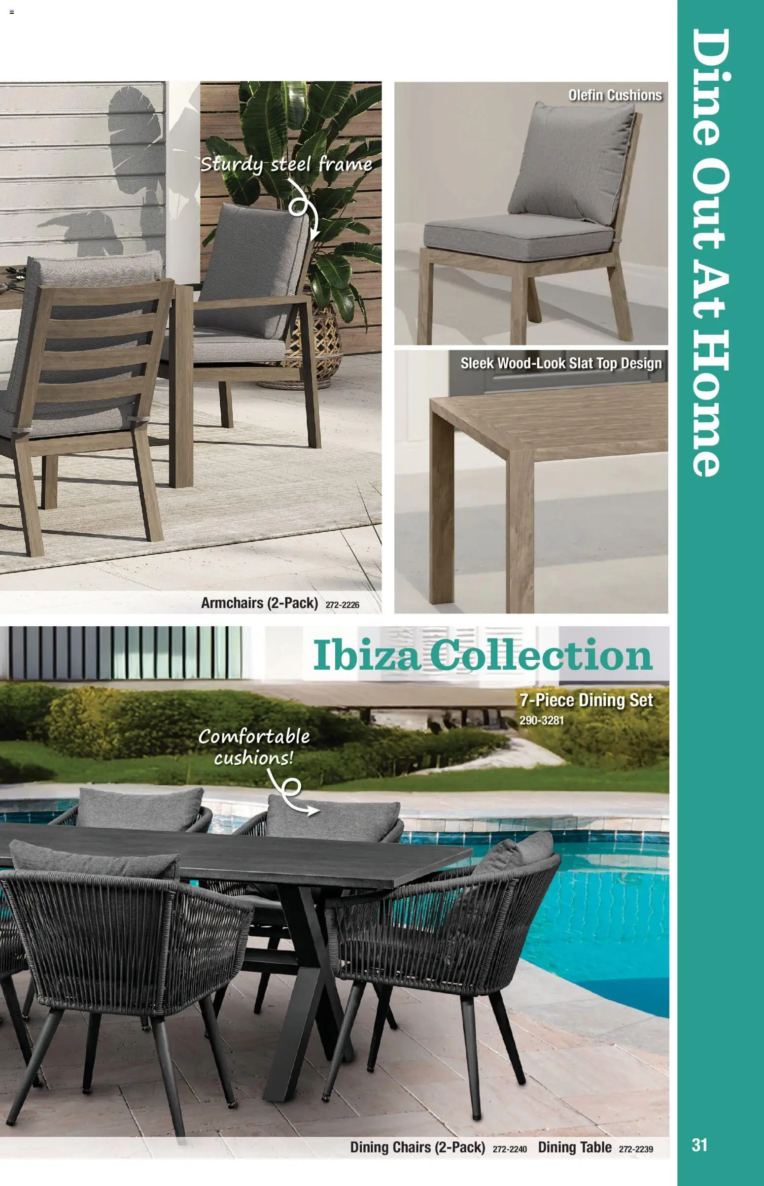 Menards Outdoor Living Catalogue - valid from 02/04/2026 | Page: 31 | Products: Table, Dining set