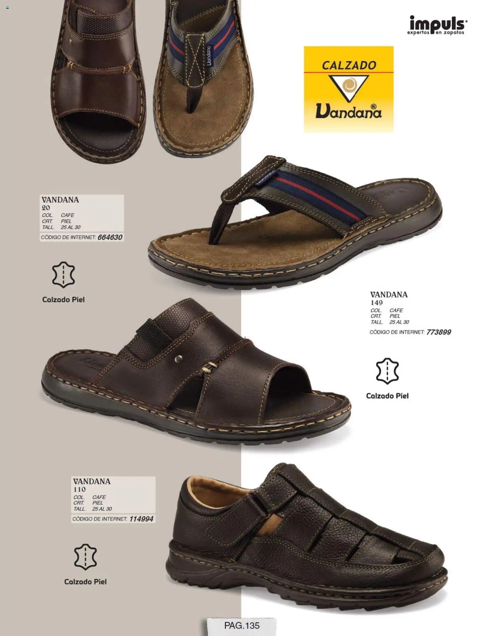 Nuevas ofertas de Impuls válidas en toda la República Mexicana desde el 01/07/2026. ¡Encuentra las mejores ofertas en Impuls catálogo Caballero! | Página: 137 | Productos: Zapatos, Café