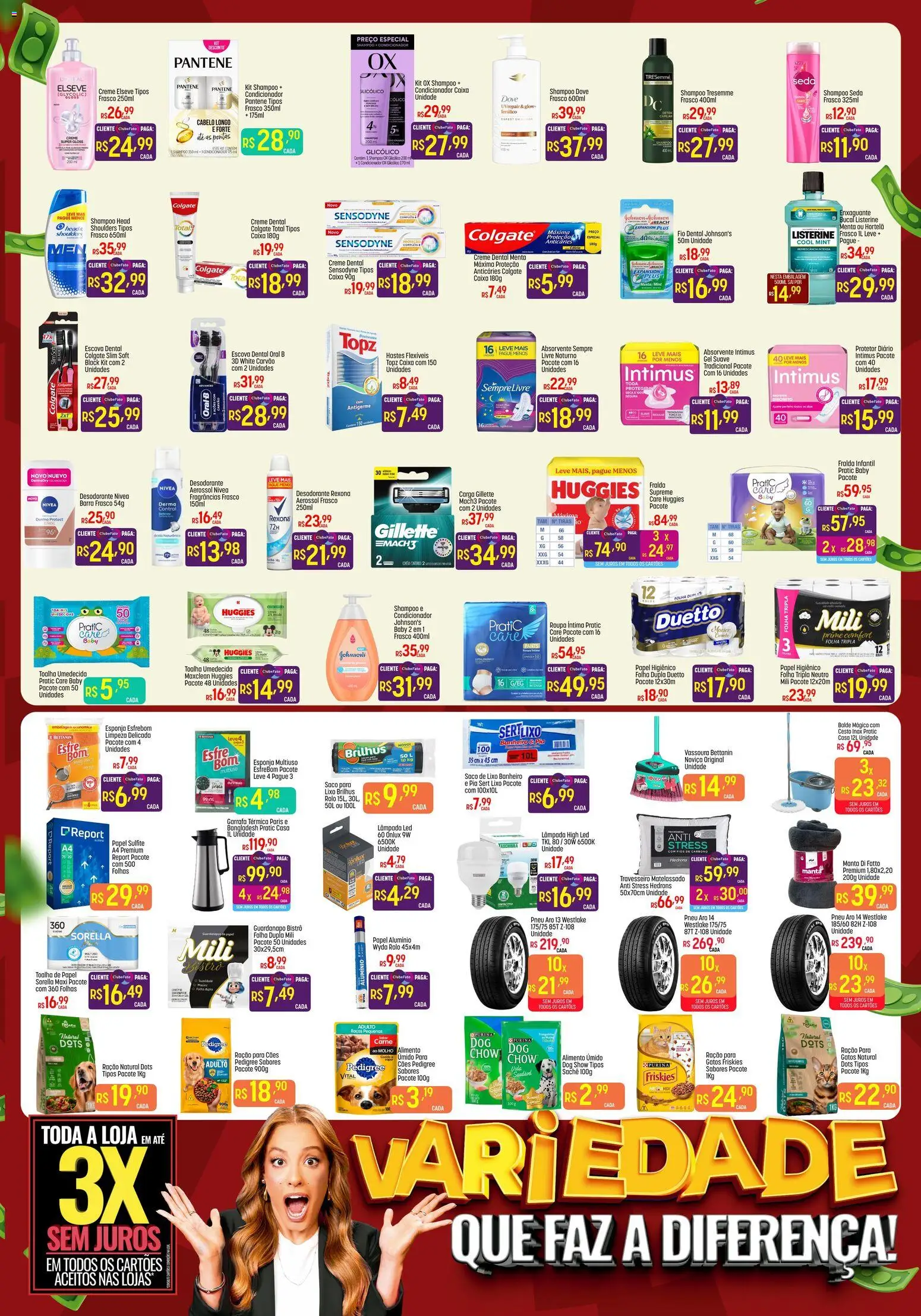 Super Muffato Folheto - válido de 01.05.2026 | Página: 7 | Produtos: Hortelã, Esponja, Shampoo pantene, Dove