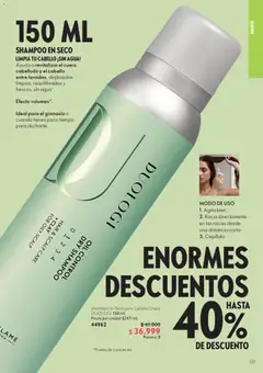 Oriflame catálogo -  Vista previa de la revista de la tienda Oriflame valido desde el 12/09/2026 | Página: 117 | Productos: Agua, Shampoo