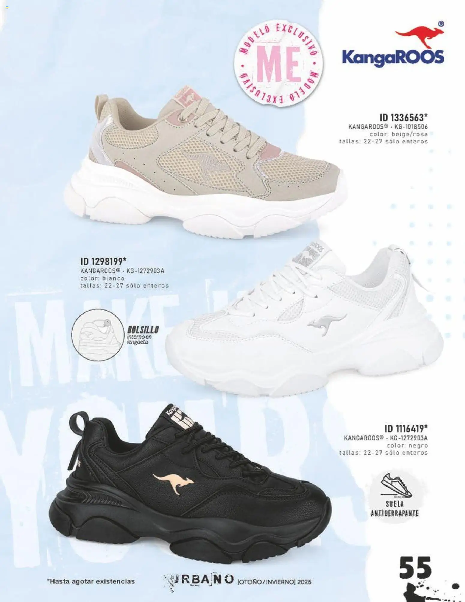 Nuevas ofertas de Price Shoes válidas en toda la República Mexicana desde el 31/07/2026. ¡Encuentra las mejores ofertas en Price Shoes catálogo Urbano! | Página: 55