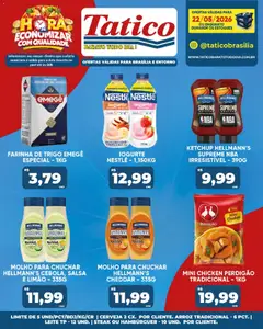 Tatico ofertas do Dia - Pré-Visualização do folheto da loja Tatico, válido de 22.05.2026 | Página: 17 | Produtos: Ferro, Farinha de trigo, Cheddar, Cálcio