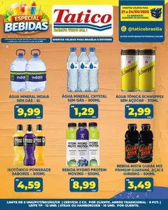Tatico ofertas do Dia - Pré-Visualização do folheto da loja Tatico, válido de 21.05.2026 | Página: 22 | Produtos: Leite, Cerveja, Hambúrguer, Bebida