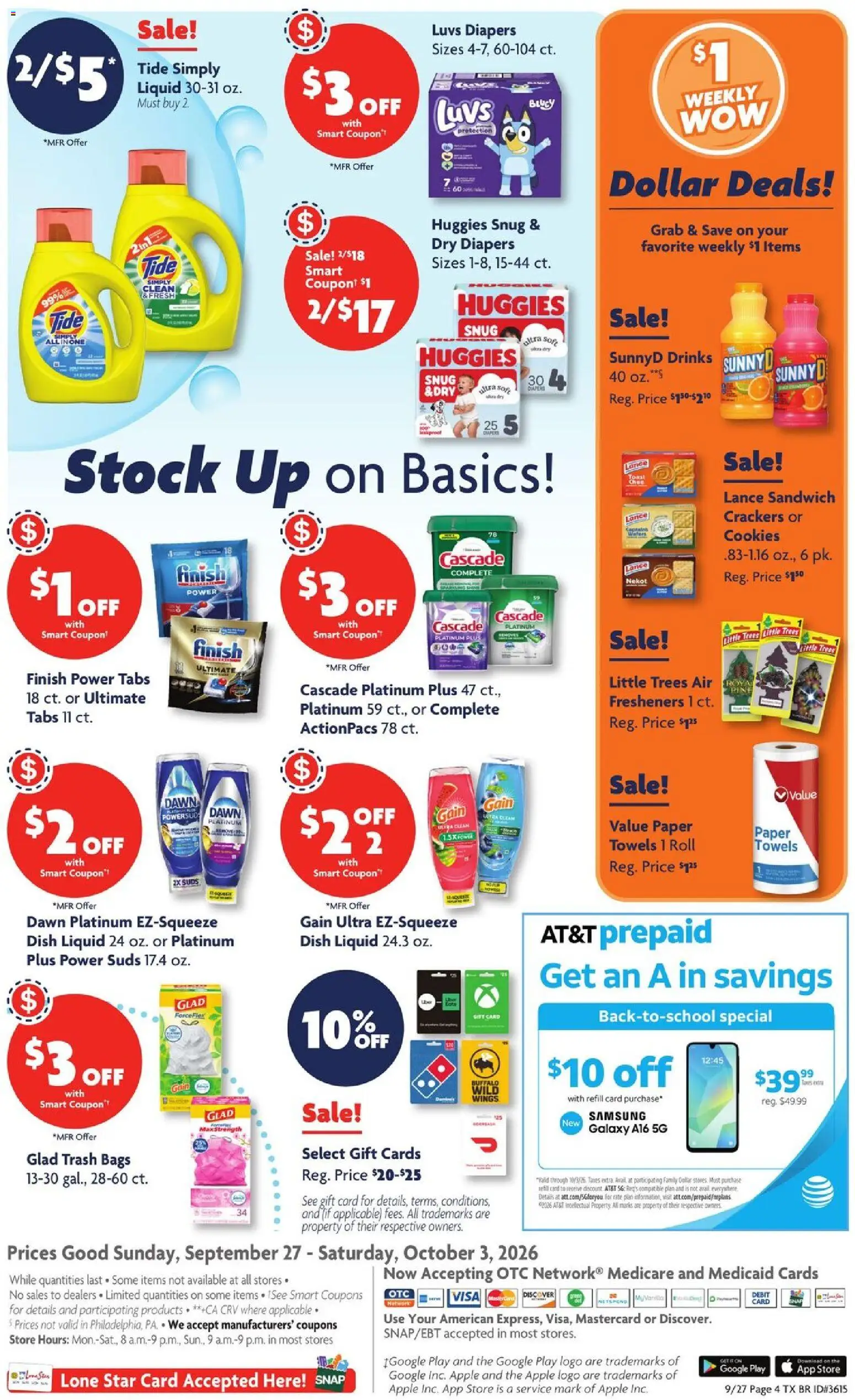 Family Dollar Weekly Ad - valid from 09/27/2026 | Page: 9