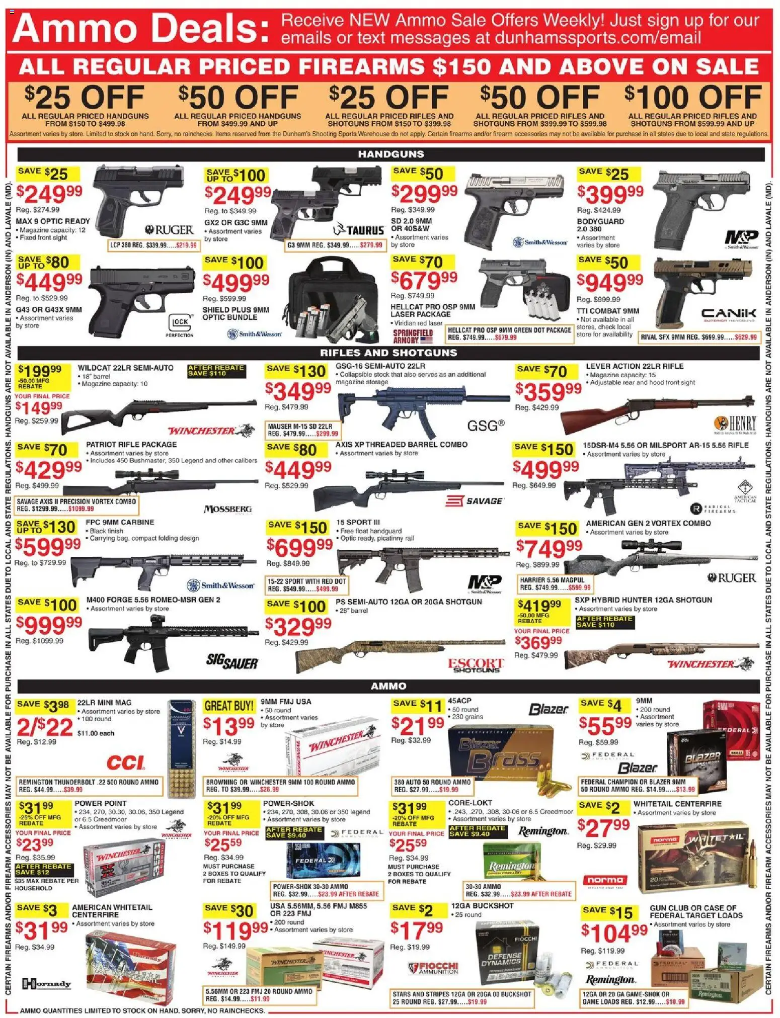 Dunham's Sports Weekly Ad - valid from 08/07/2026 | Page: 5 | Products: Shotgun, Game, Case, Gun