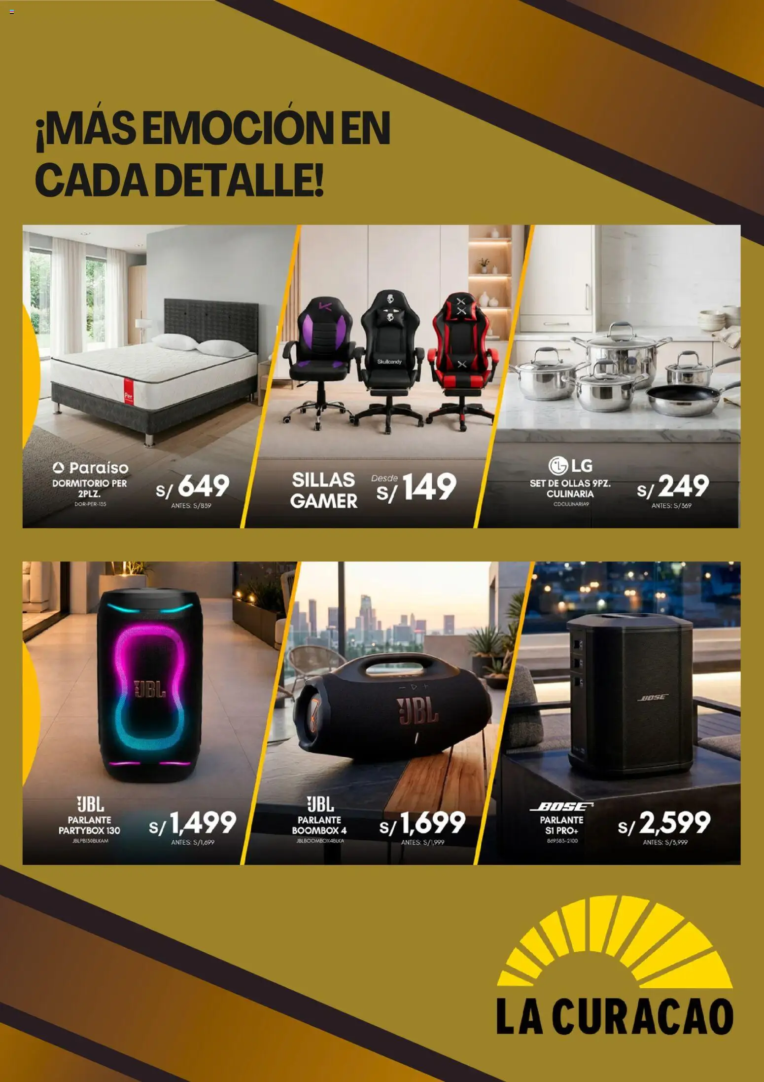 Catálogo La Curacao válido desde 07/09/2026 | Página: 5 | Productos: Parlante