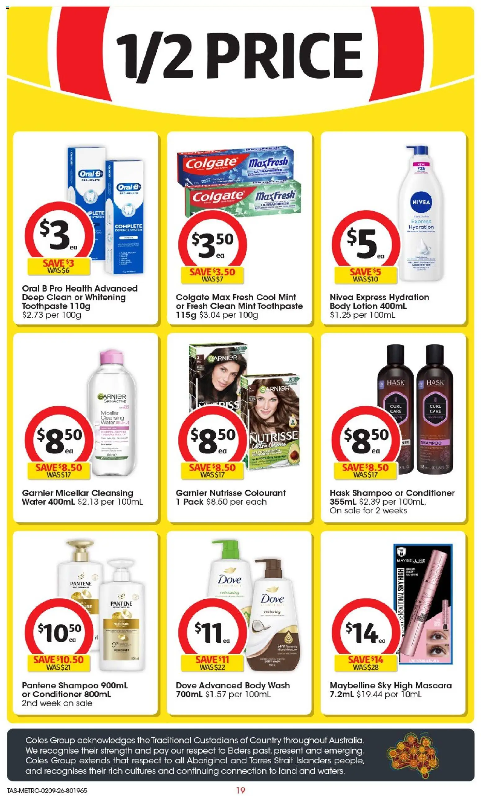 Coles catalogue - valid from 02/09/2026 | Page: 20 | Products: Shampoo, Conditioner, Lotion, Body lotion