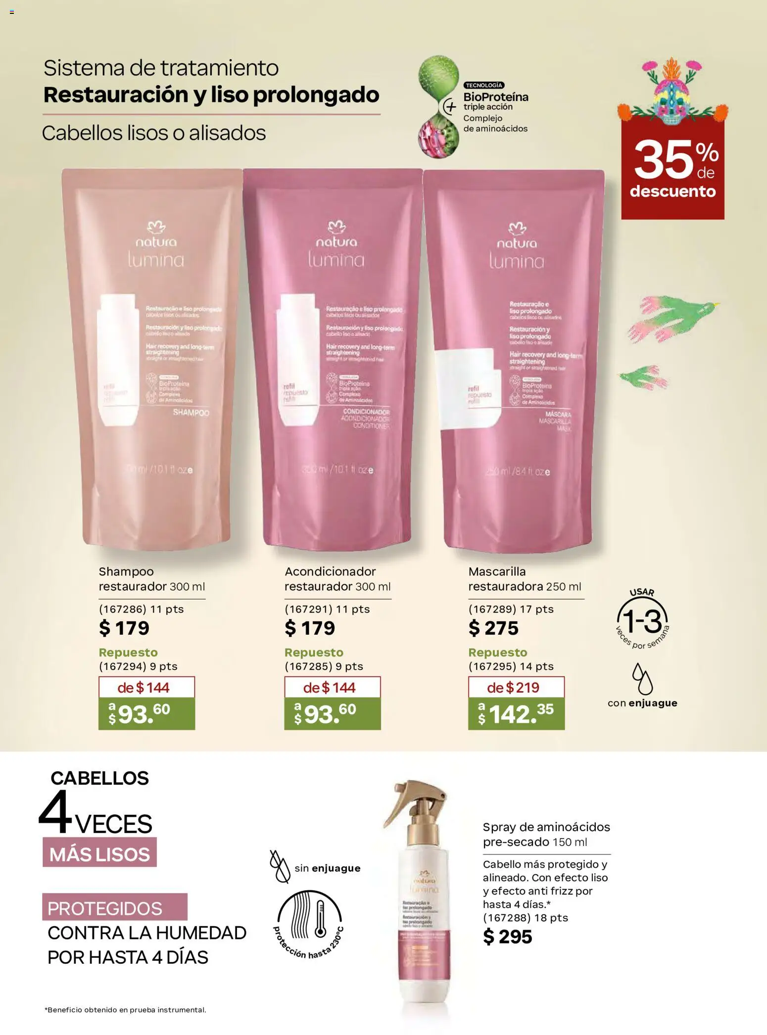 Nuevas ofertas de Natura válidas en toda la República Mexicana desde el 02/10/2026. ¡Encuentra las mejores ofertas en Natura campaña  15 2026! | Página: 149 | Productos: Máscara, Shampoo, Mascarilla, Acondicionador