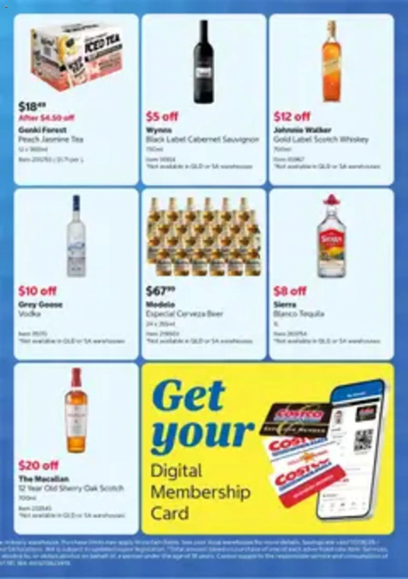 Costco catalogue - valid from 17/08/2026 | Page: 5 | Products: Grey Goose, Whiskey, Digital, Goose