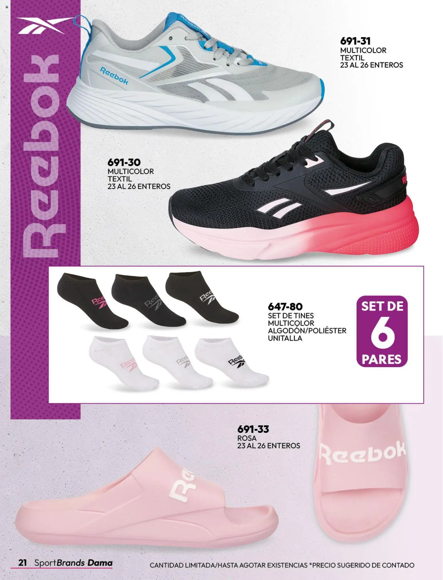 Nuevas ofertas de Cklass válidas en toda la República Mexicana desde el 08/07/2026. ¡Encuentra las mejores ofertas en Cklass catálogo Sportbrands dama! | Página: 22