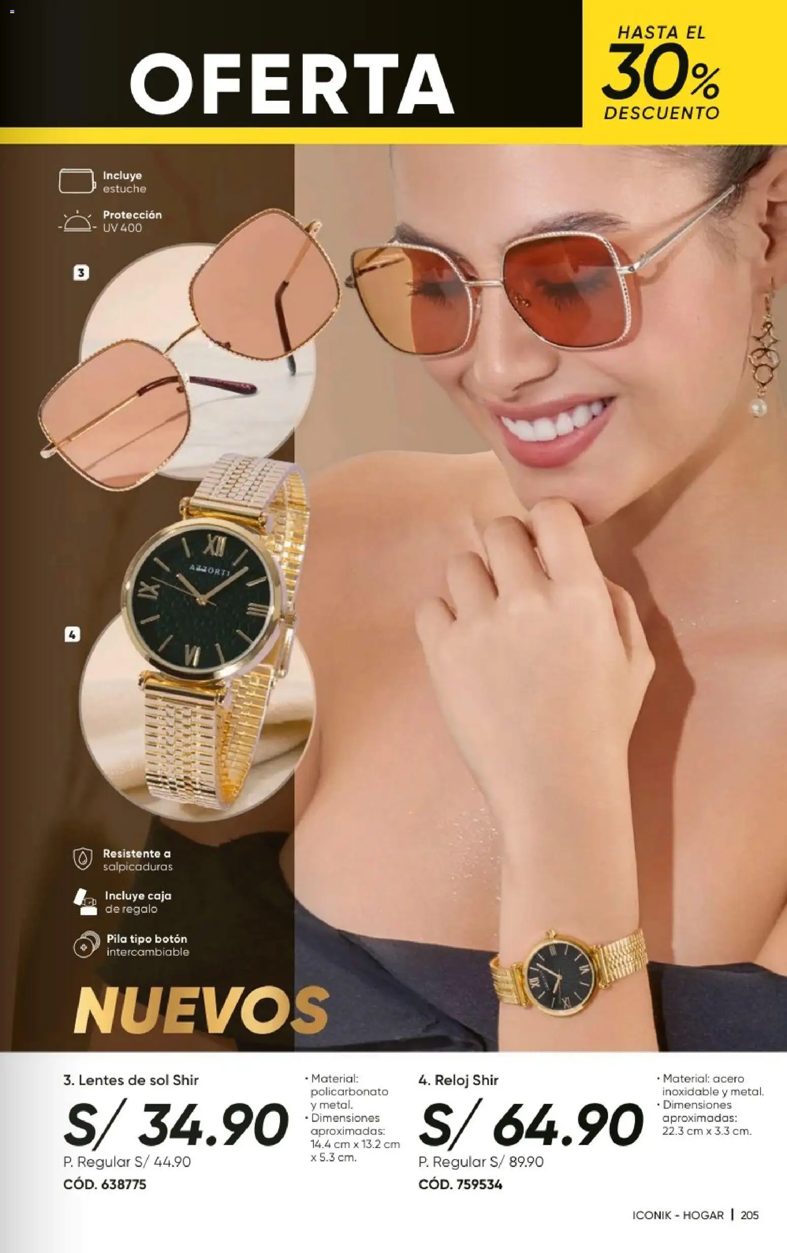 Catálogo Azzorti válido desde 20/09/2026 | Página: 207 | Productos: Caja, Reloj