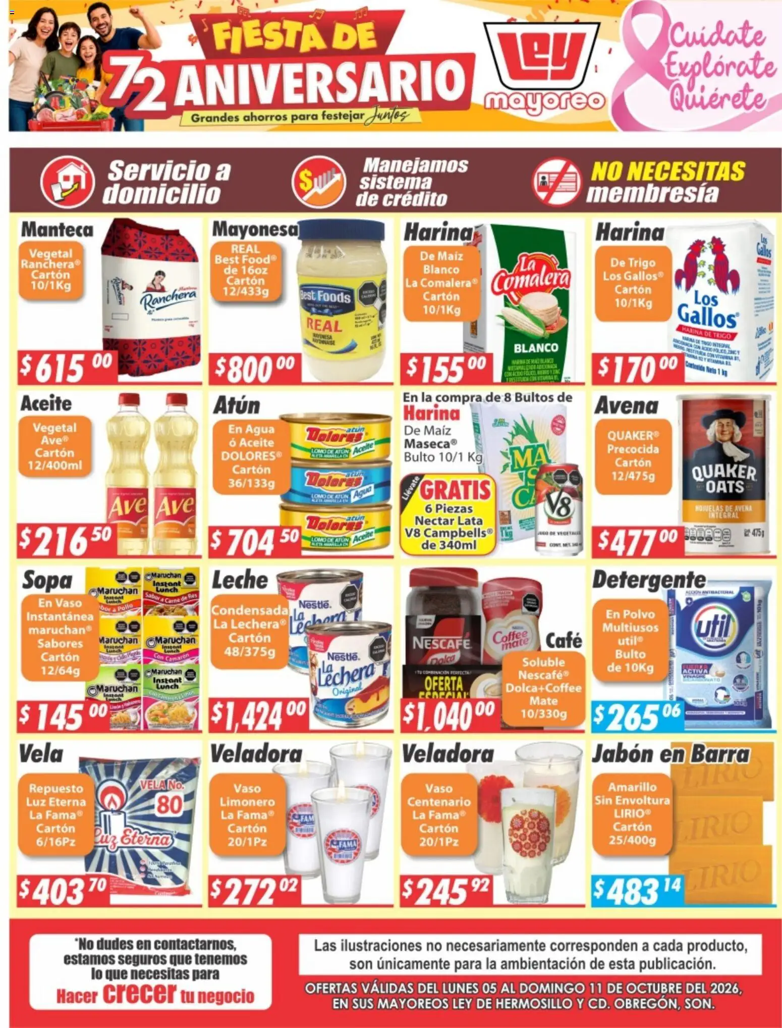 Nuevas ofertas de Casa Ley válidas en toda la República Mexicana desde el 05/10/2026. ¡Encuentra las mejores ofertas en Casa Ley folleto Hermosillo! | Página: 4