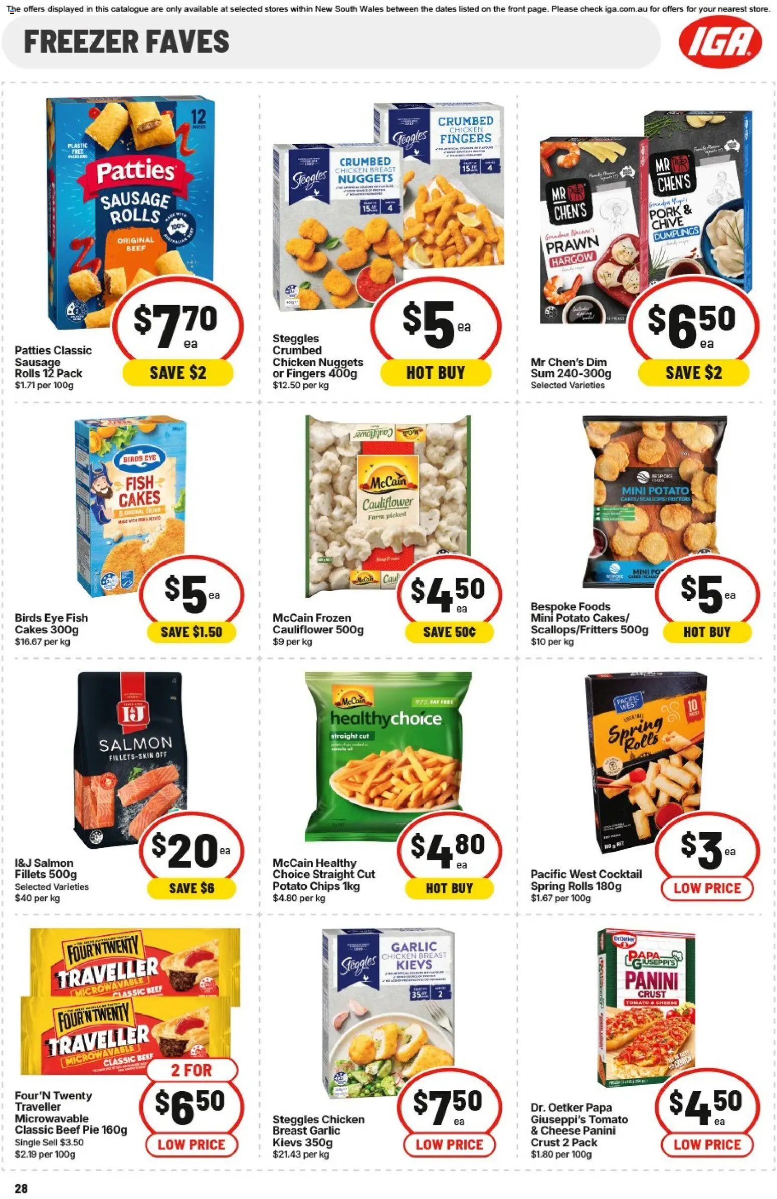 IGA catalogue - valid from 20.05.2026 | Page: 30 | Products: Cheese, Salmon, Garlic, Cauliflower