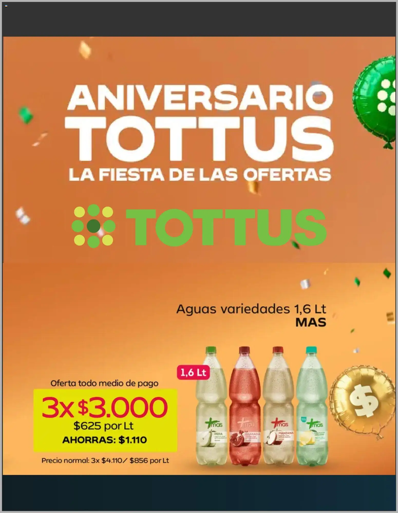 Tottus Ofertas │ válido desde el 04.08.2026 | Página: 1 | Productos: Manzana, Pera