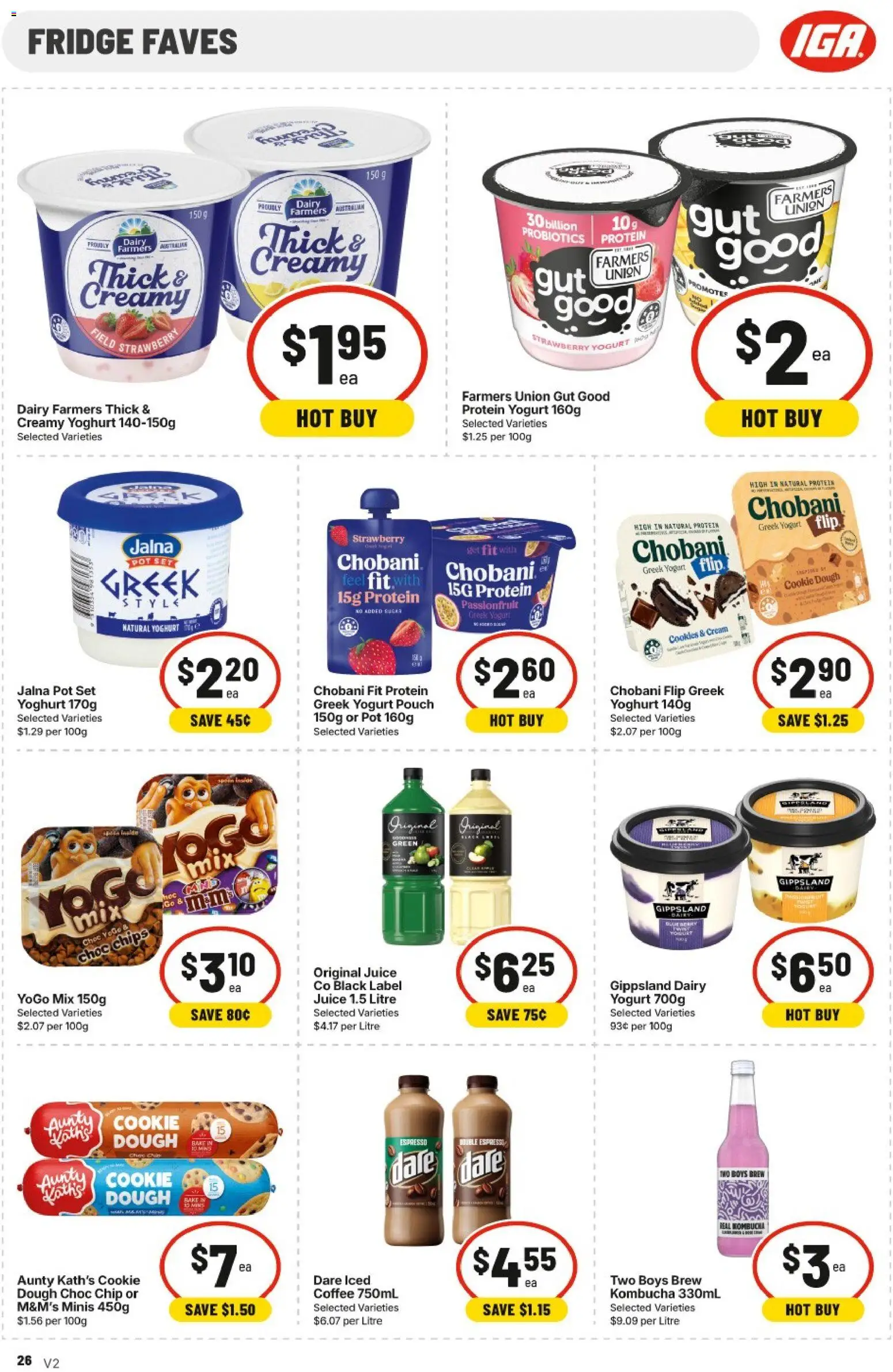 IGA catalogue - valid from 15/07/2026 | Page: 25 | Products: Pot, Yoghurt, Chips, Passionfruit