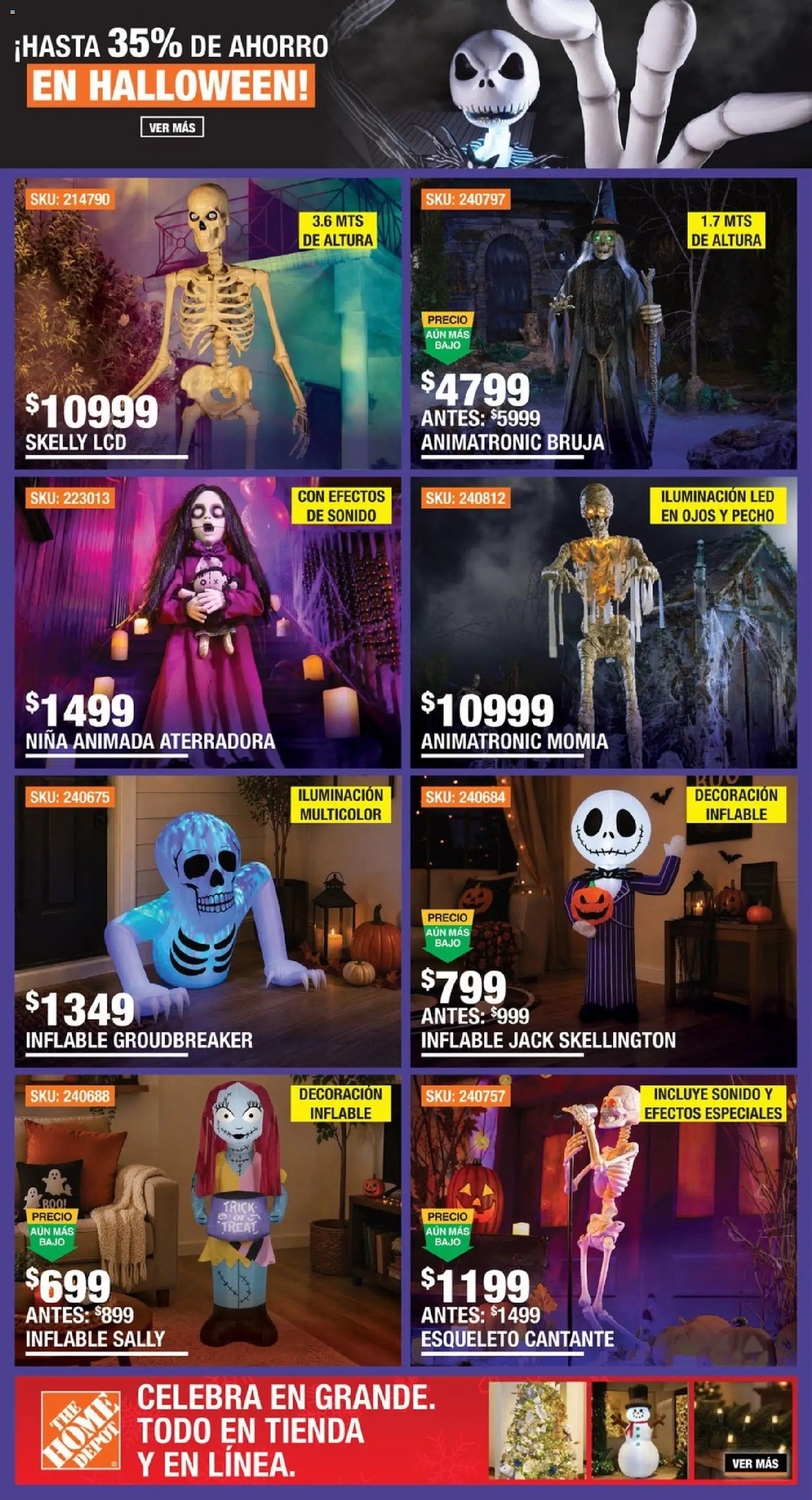 Nuevas ofertas de Home Depot válidas en toda la República Mexicana desde el 01/10/2026. ¡Encuentra las mejores ofertas en Home Depot catálogo! | Página: 6
