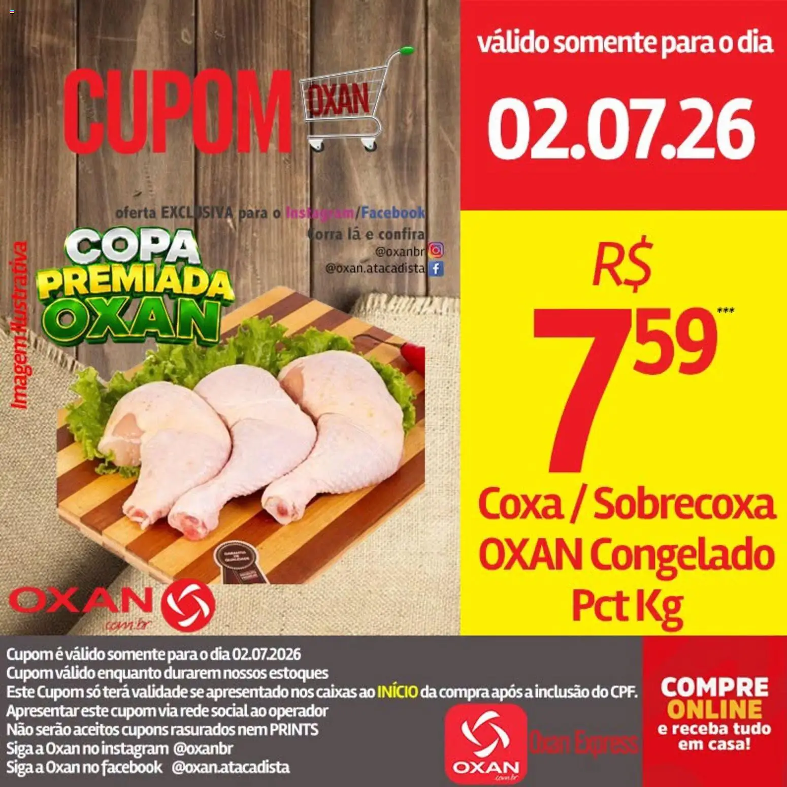 Oxan Atacadista Folheto - válido de 02/07/2026 | Página: 13 | Produtos: Copa