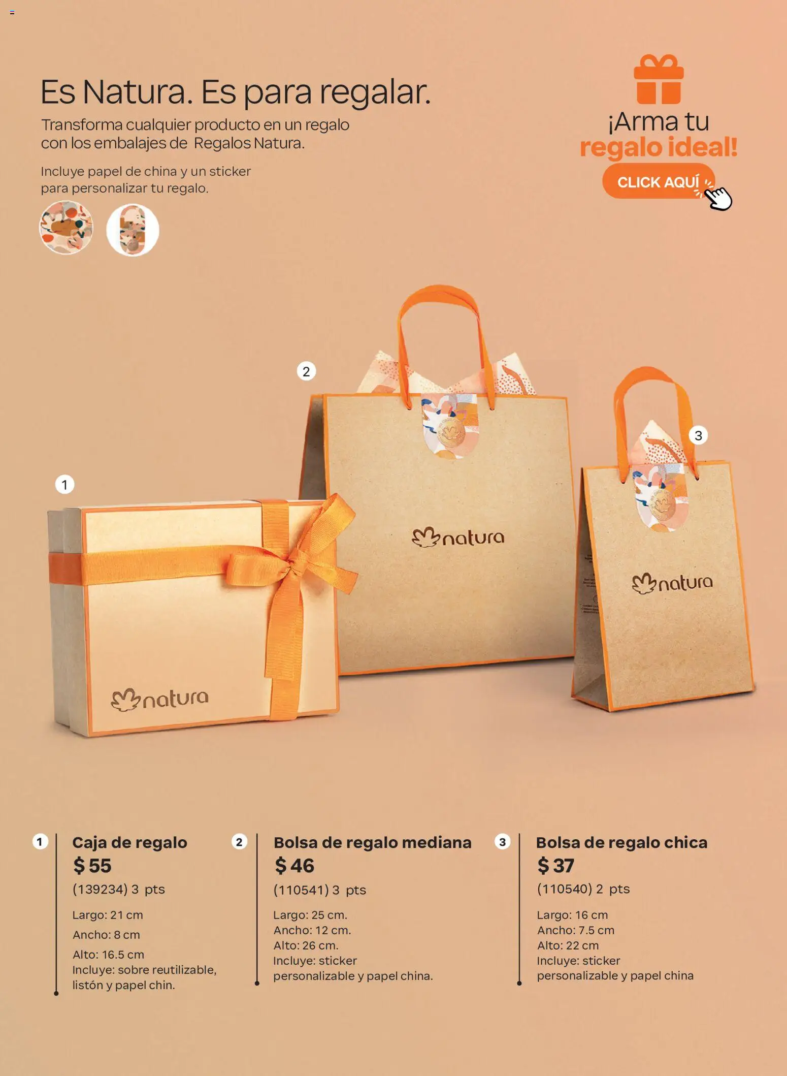 Nuevas ofertas de Natura válidas en toda la República Mexicana desde el 12/08/2026. ¡Encuentra las mejores ofertas en Natura Día de los Abuelos 2026! | Página: 19 | Productos: Bolsa, Caja, Sobre