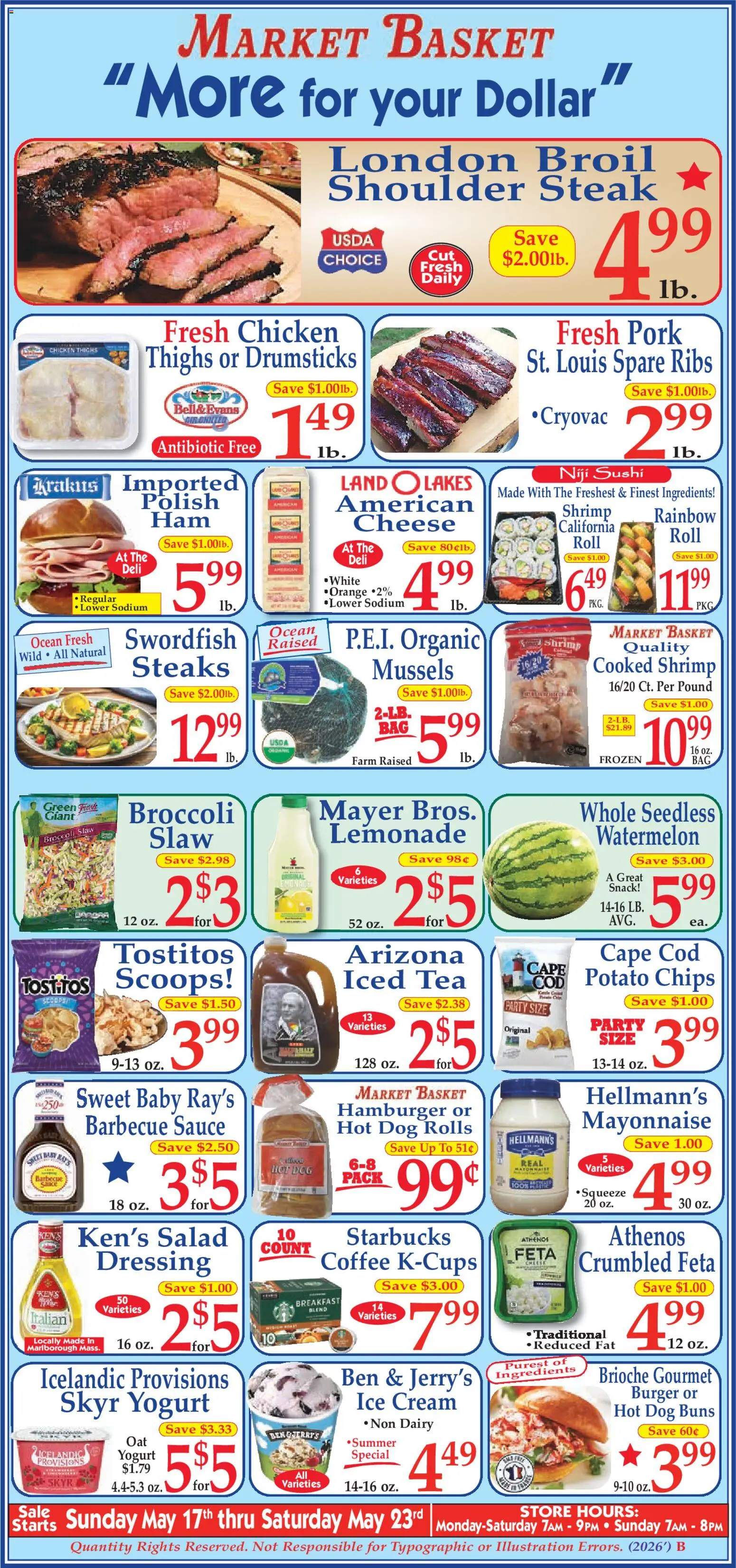 Market Basket Ad - valid from 17.05.2026 | Page: 1