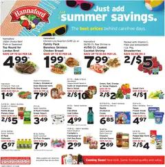 Preview of Hannaford weekly ads valid from 07/19/2026 | Page: 1