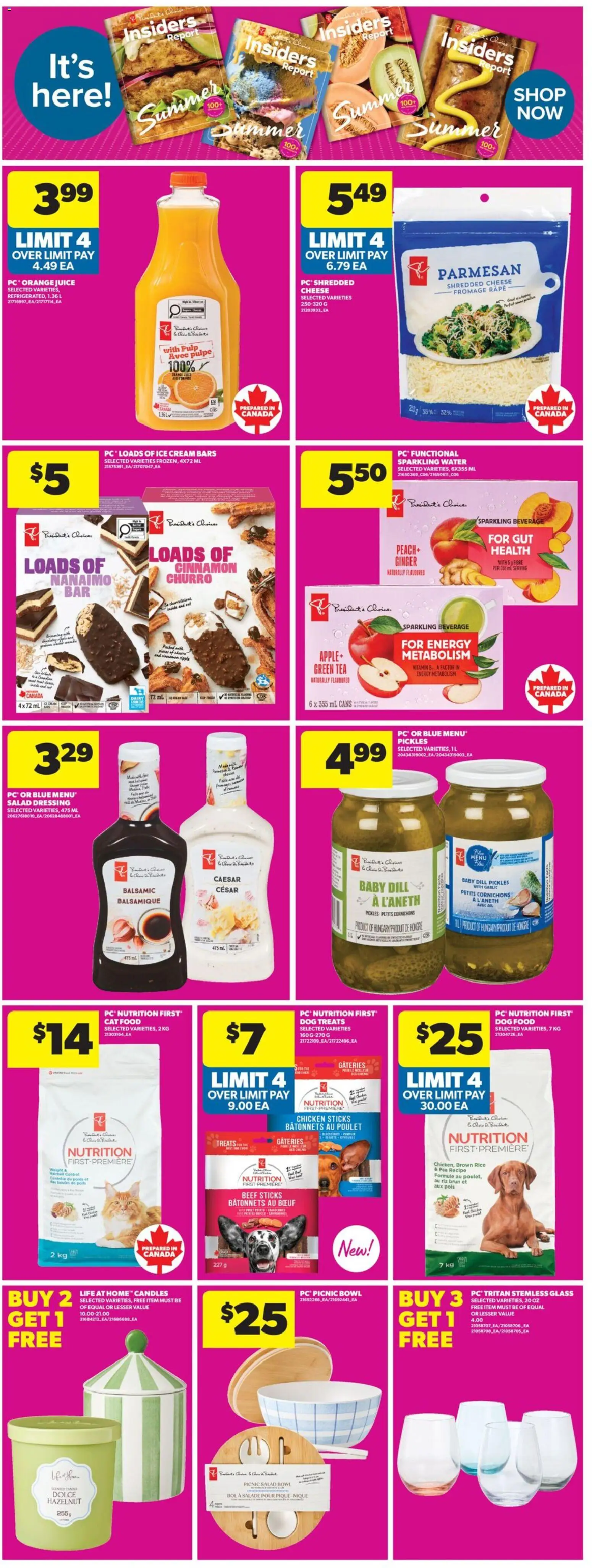 Real Canadian Superstore flyer valid from 14.05.2026 | Page: 13 | Products: Rice, Tea, Beef, Salad